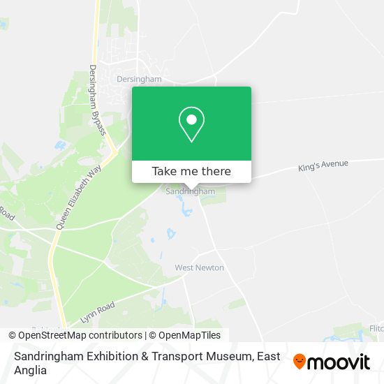 Sandringham Exhibition & Transport Museum map