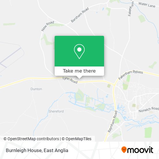 Burnleigh House map