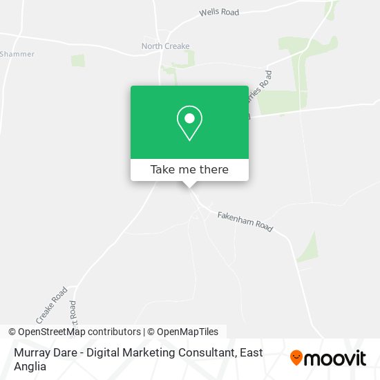 Murray Dare - Digital Marketing Consultant map