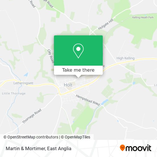 Martin & Mortimer map
