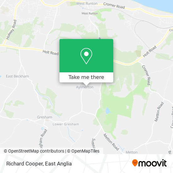 Richard Cooper map