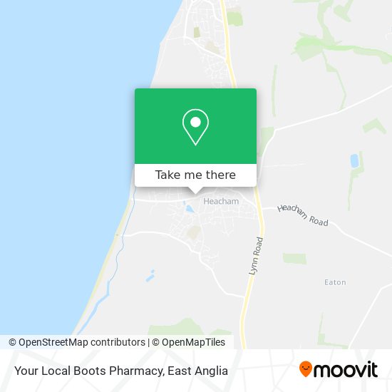 Your Local Boots Pharmacy map