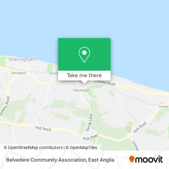 Belvedere Community Association map