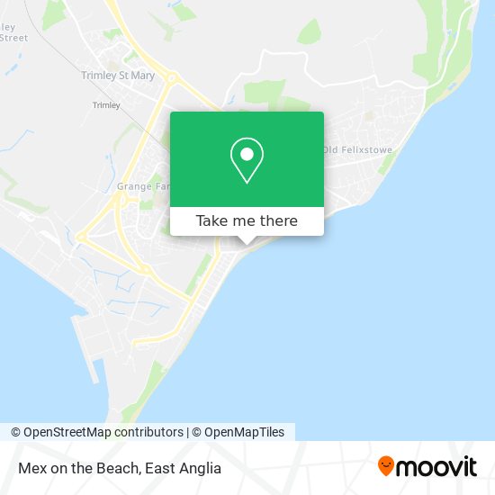 Mex on the Beach map