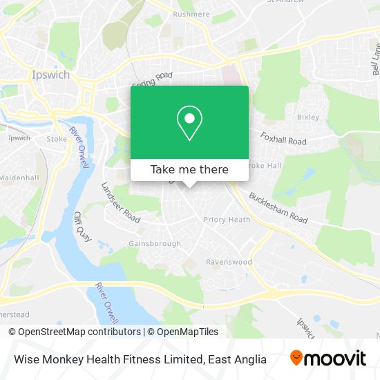 Wise Monkey Health Fitness Limited map