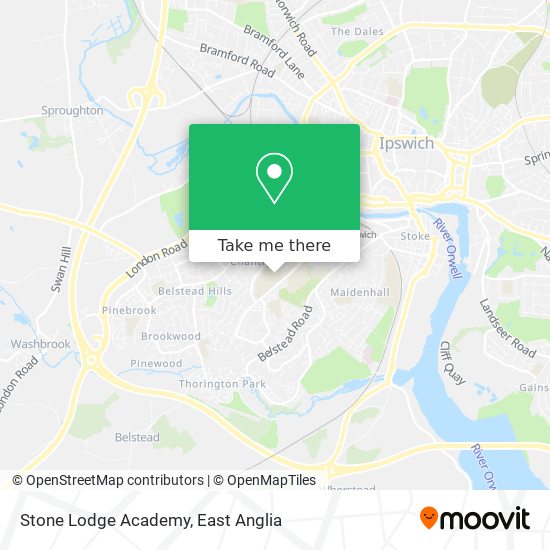 Stone Lodge Academy map