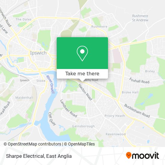 Sharpe Electrical map