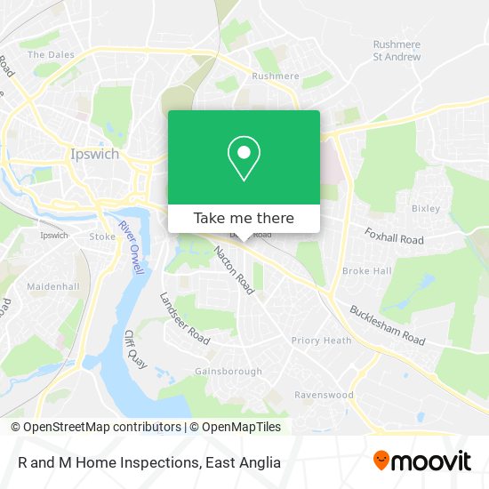 R and M Home Inspections map