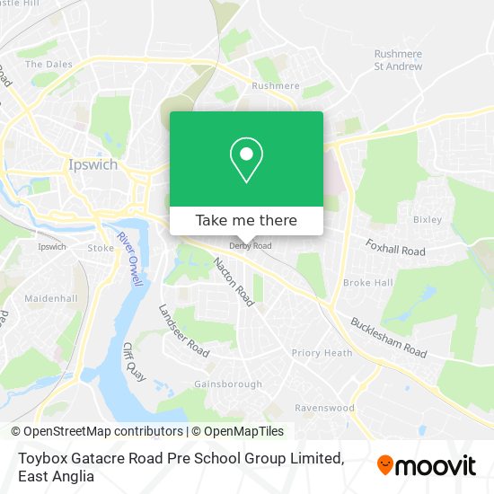 Toybox Gatacre Road Pre School Group Limited map