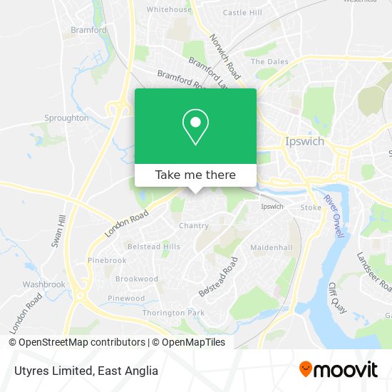 Utyres Limited map