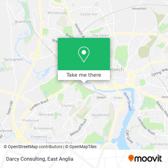 Darcy Consulting map