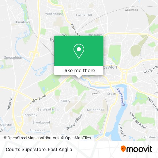 Courts Superstore map
