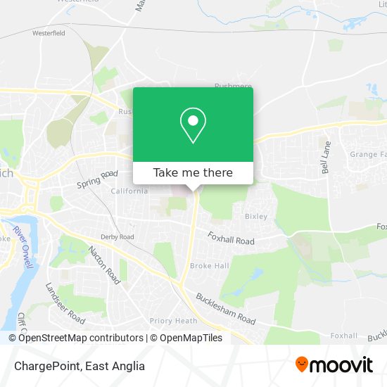 ChargePoint map