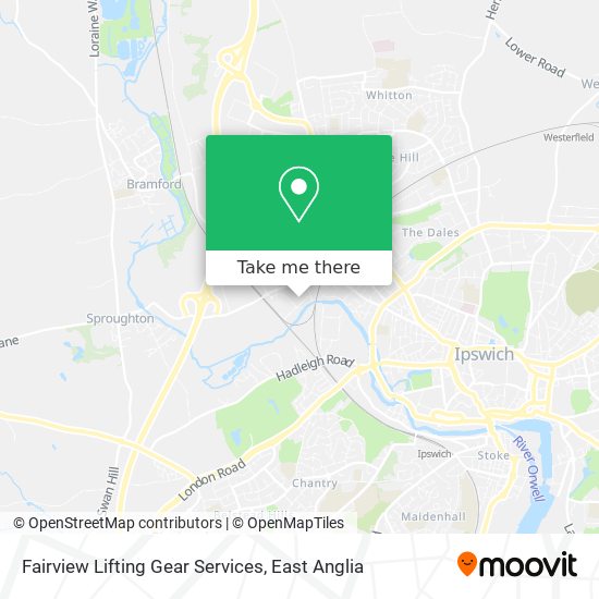 Fairview Lifting Gear Services map