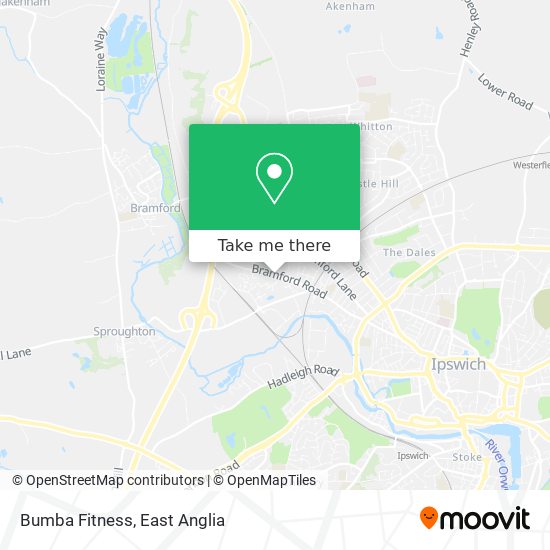 Bumba Fitness map