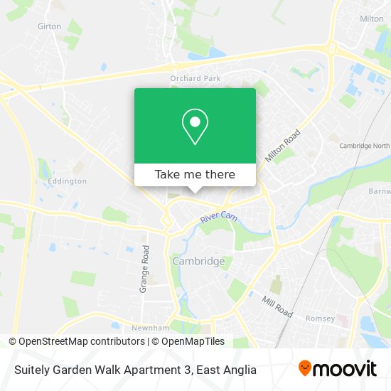 Suitely Garden Walk Apartment 3 map