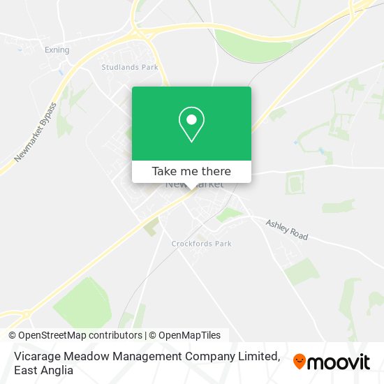 Vicarage Meadow Management Company Limited map