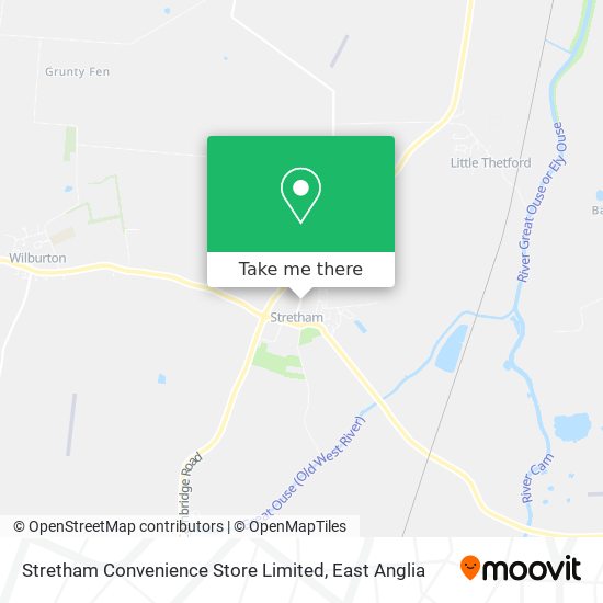 Stretham Convenience Store Limited map