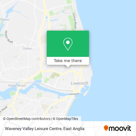 Waveney Valley Leisure Centre map