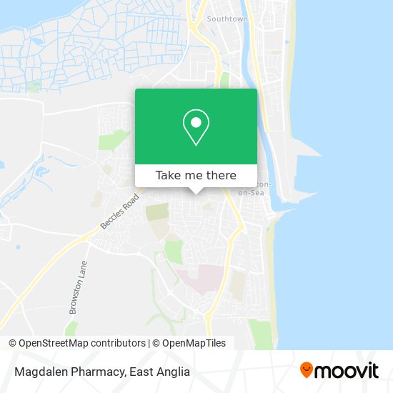 Magdalen Pharmacy map