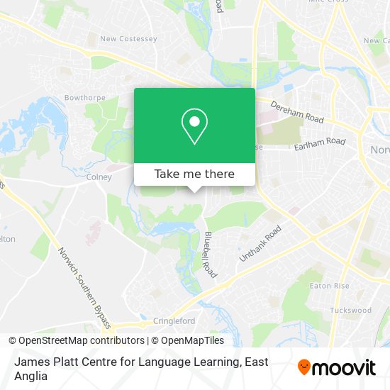 James Platt Centre for Language Learning map