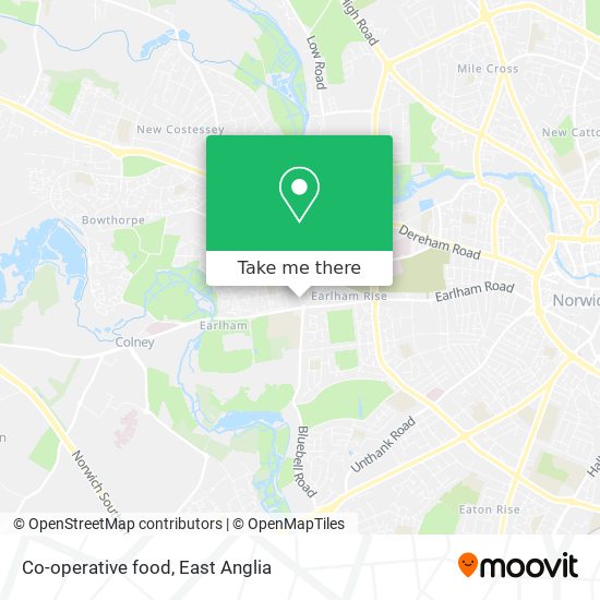 Co-operative food map