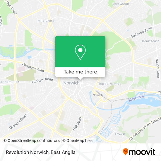 Revolution Norwich map
