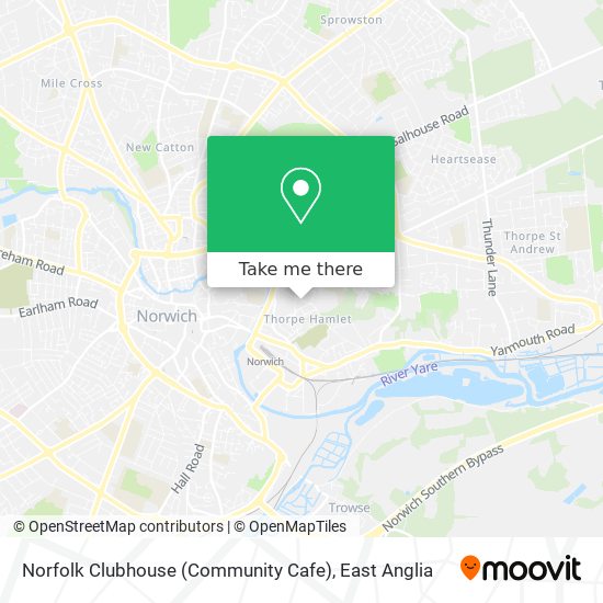 Norfolk Clubhouse (Community Cafe) map