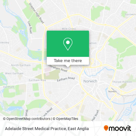 Adelaide Street Medical Practice map