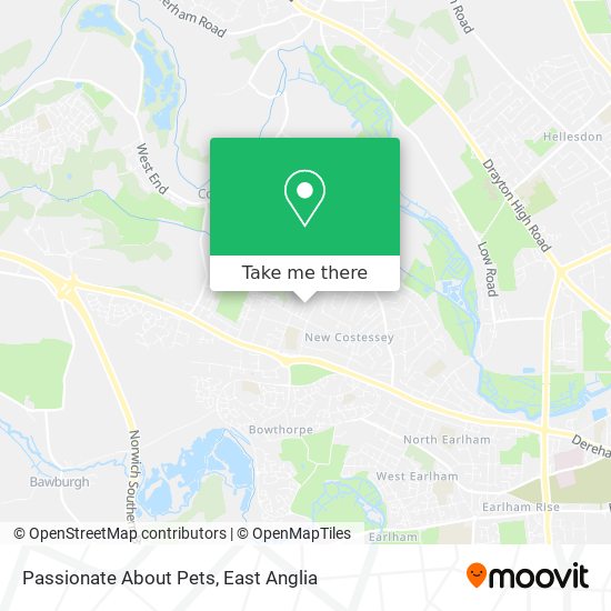 Passionate About Pets map