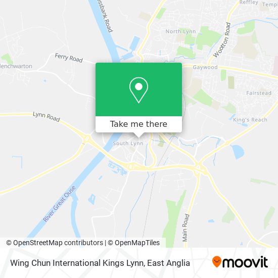 Wing Chun International Kings Lynn map