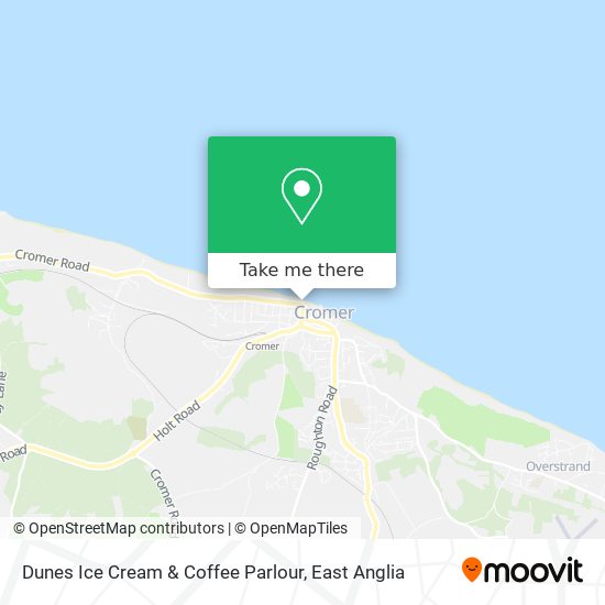 Dunes Ice Cream & Coffee Parlour map
