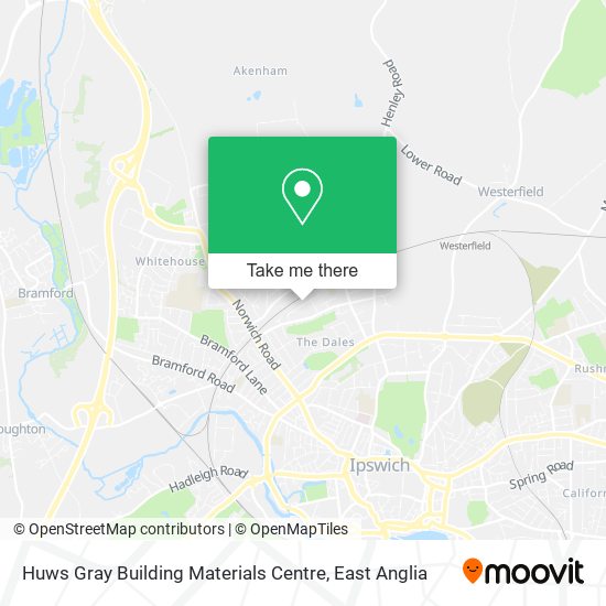Huws Gray Building Materials Centre map