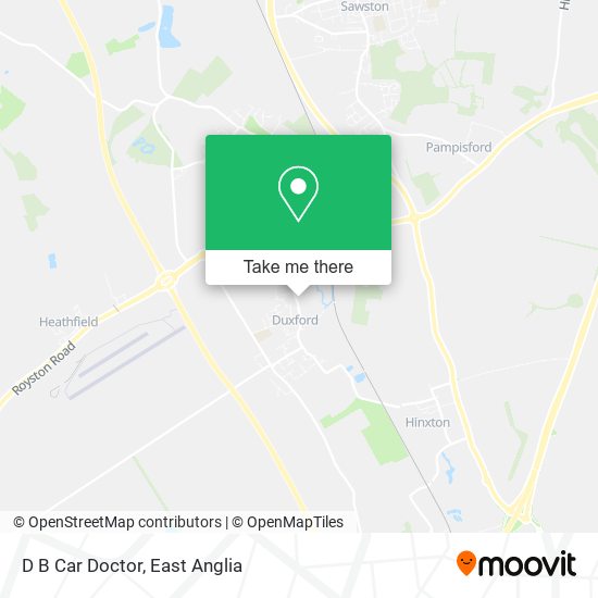D B Car Doctor map