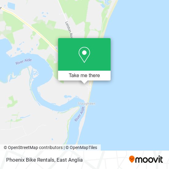 Phoenix Bike Rentals map