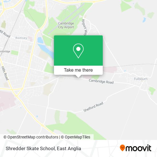 Shredder Skate School map