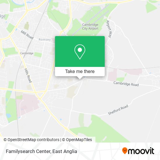 Familysearch Center map