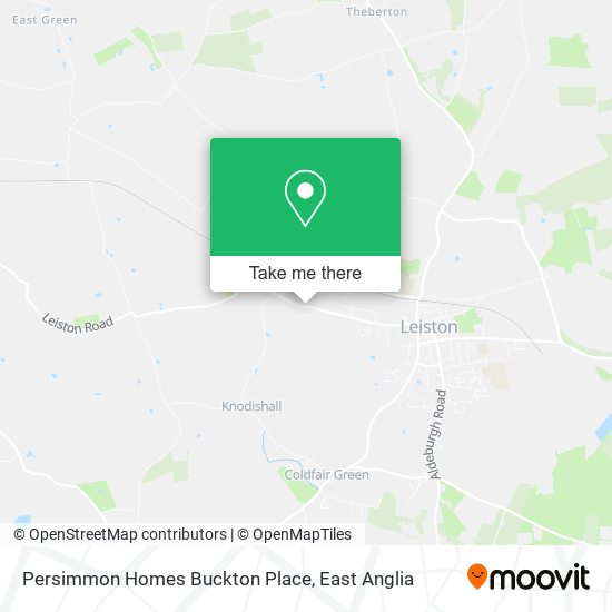 Persimmon Homes Buckton Place map