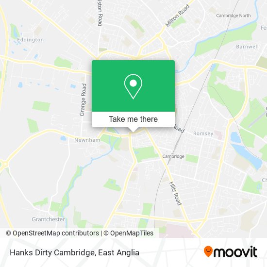 Hanks Dirty Cambridge map
