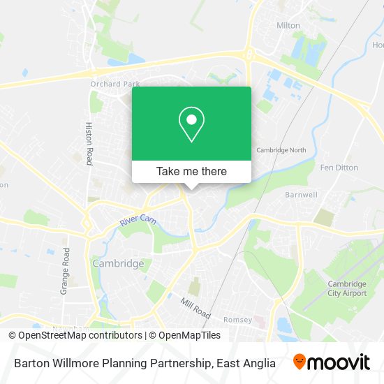 Barton Willmore Planning Partnership map