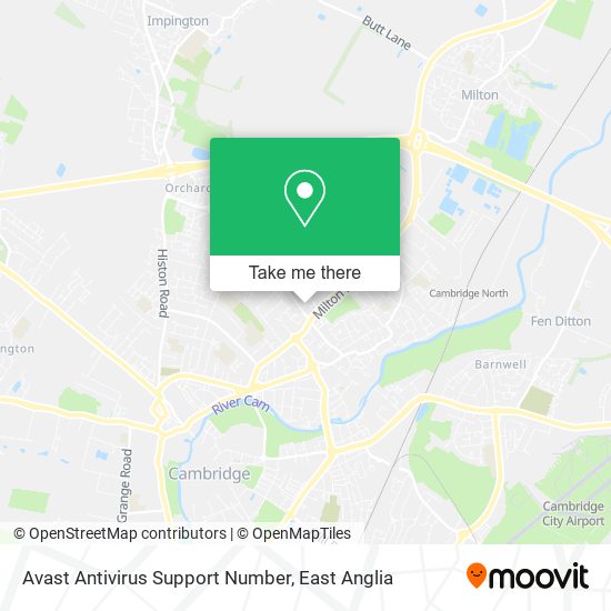 Avast Antivirus Support Number map