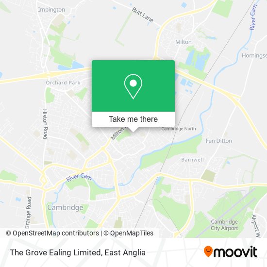 The Grove Ealing Limited map