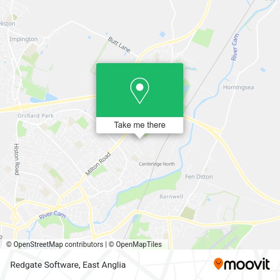 Redgate Software map