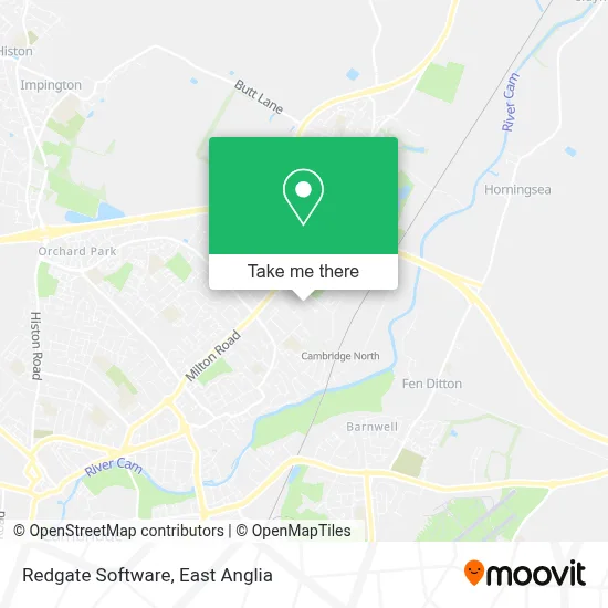 Redgate Software map
