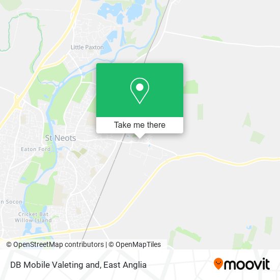 DB Mobile Valeting and map