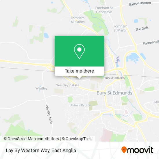 Lay By Western Way map
