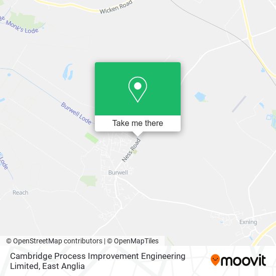 Cambridge Process Improvement Engineering Limited map