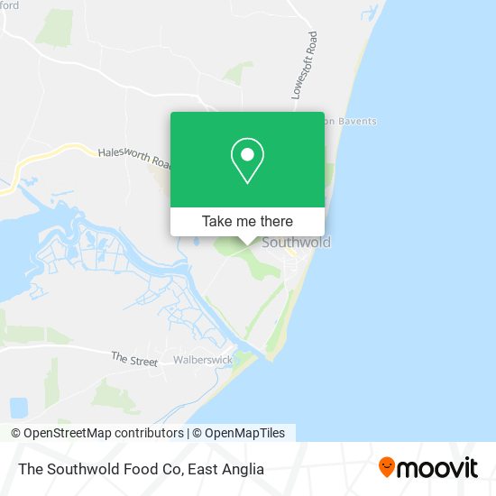 The Southwold Food Co map