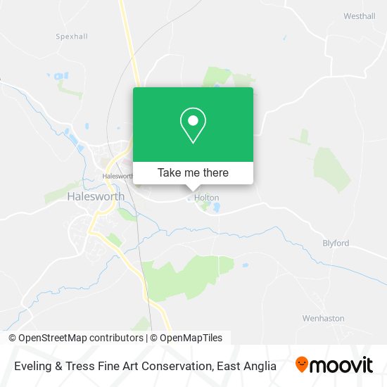Eveling & Tress Fine Art Conservation map