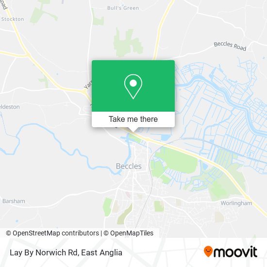 Lay By Norwich Rd map